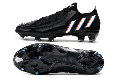 Adidas Predator Edge.1 FG - Black/Electric Blue/Fiery Red