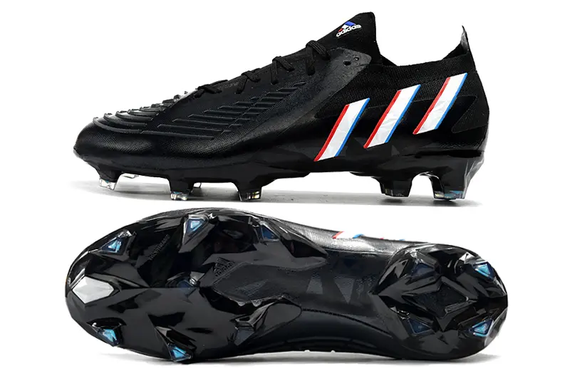 Adidas Predator Edge.1 FG - Black/Electric Blue/Fiery Red