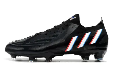 Adidas Predator Edge.1 FG - Black/Electric Blue/Fiery Red