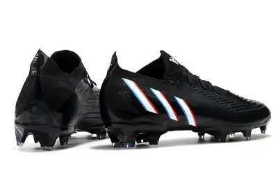 Adidas Predator Edge.1 FG - Black/Electric Blue/Fiery Red