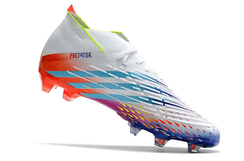 Adidas Predator Edge.1 FG - White/Electric Blue/Neon Orange