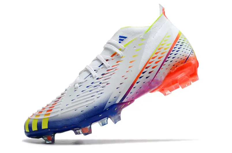 Adidas Predator Edge.1 FG - White/Electric Blue/Neon Orange