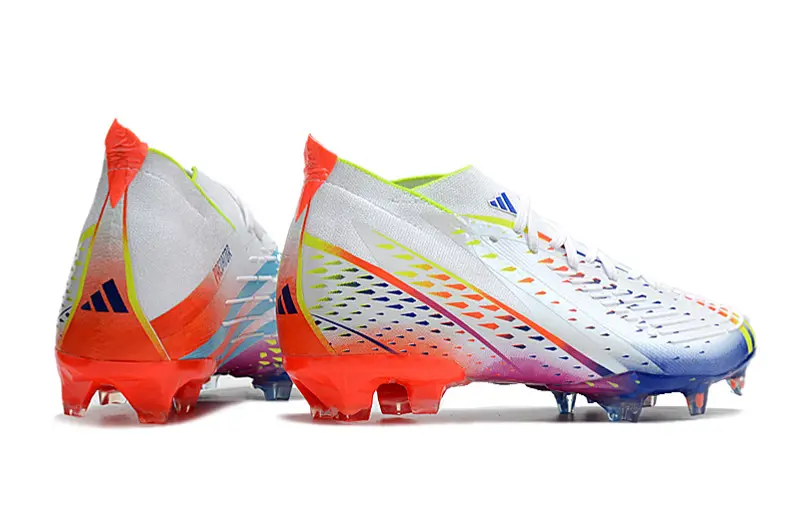 Adidas Predator Edge.1 FG - White/Electric Blue/Neon Orange