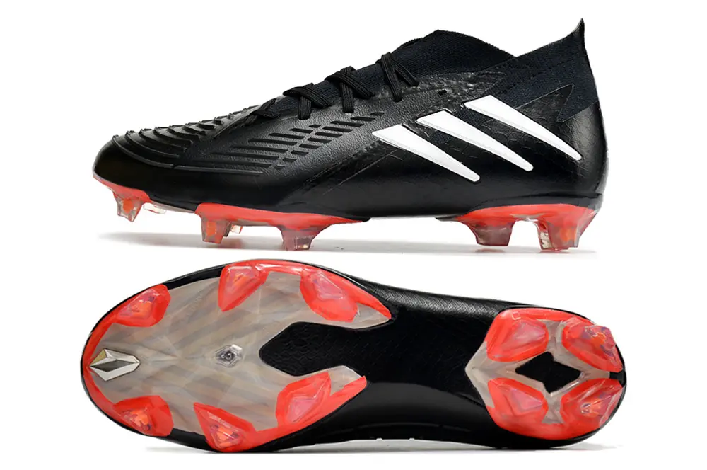 Adidas Predator Edge.1 FG - Black/Bright Red/White