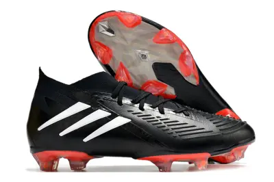 Adidas Predator Edge.1 FG - Black/Bright Red/White