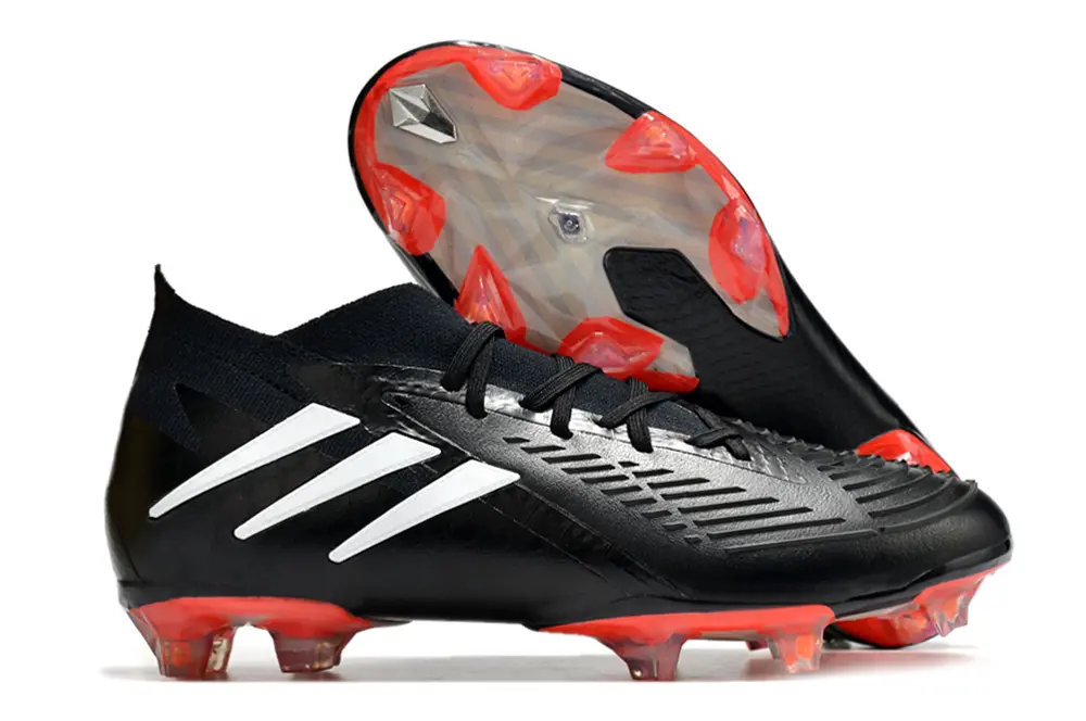 Adidas Predator Edge.1 FG - Black/Bright Red/White