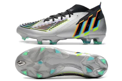 Adidas Predator Edge.1 FG - Silver/Vibrant Green/Neon Yellow
