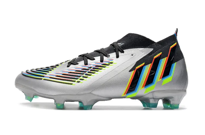Adidas Predator Edge.1 FG - Silver/Vibrant Green/Neon Yellow