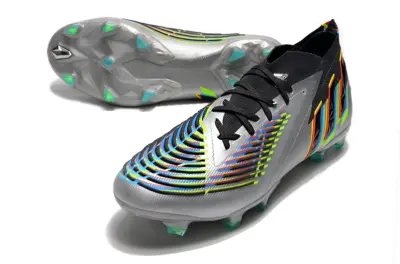 Adidas Predator Edge.1 FG - Silver/Vibrant Green/Neon Yellow