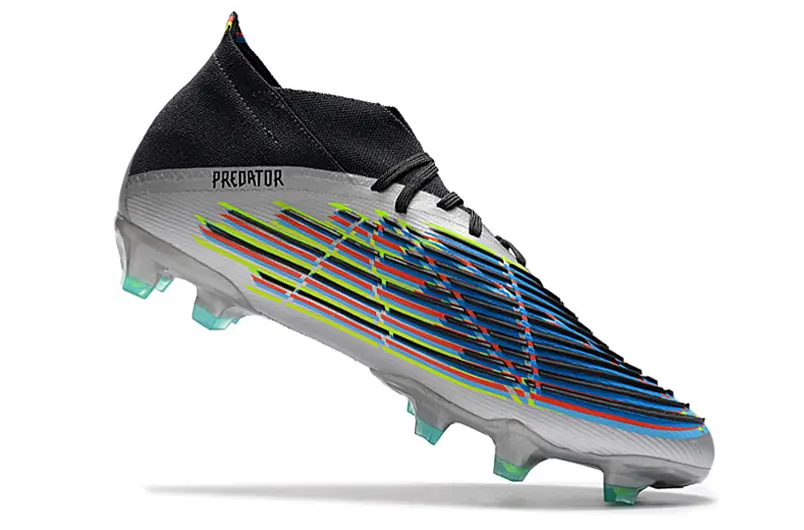 Adidas Predator Edge.1 FG - Silver/Vibrant Green/Neon Yellow