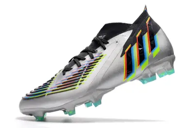 Adidas Predator Edge.1 FG - Silver/Vibrant Green/Neon Yellow