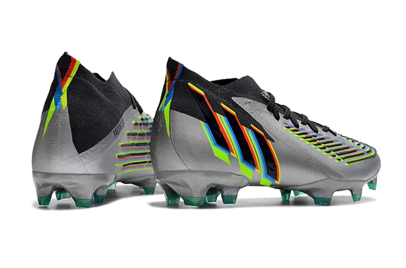 Adidas Predator Edge.1 FG - Silver/Vibrant Green/Neon Yellow
