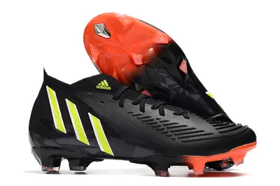 Adidas Predator Edge.1 FG - Black/Vibrant Yellow/Flame Orange