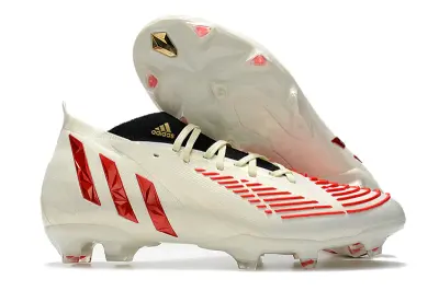 Adidas Predator Edge.1 FG - White/Vivid Red/Black