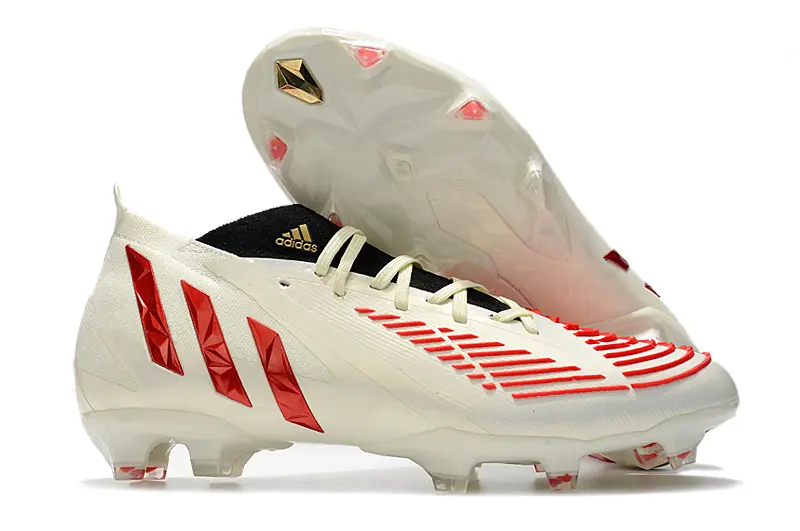 Adidas Predator Edge.1 FG - White/Vivid Red/Black