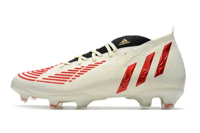 Adidas Predator Edge.1 FG - White/Vivid Red/Black
