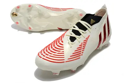 Adidas Predator Edge.1 FG - White/Vivid Red/Black