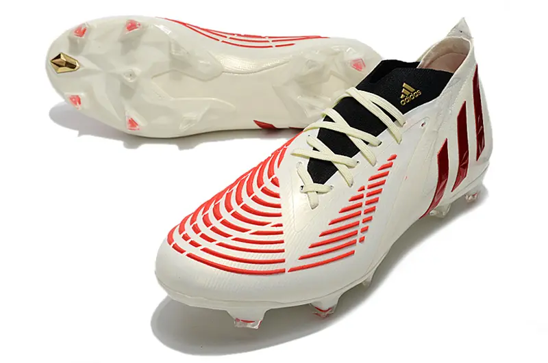 Adidas Predator Edge.1 FG - White/Vivid Red/Black
