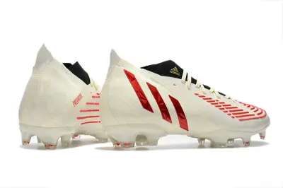 Adidas Predator Edge.1 FG - White/Vivid Red/Black