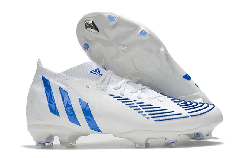 Adidas Predator Edge.1 FG - White/Blue Wave/Crystal Blue