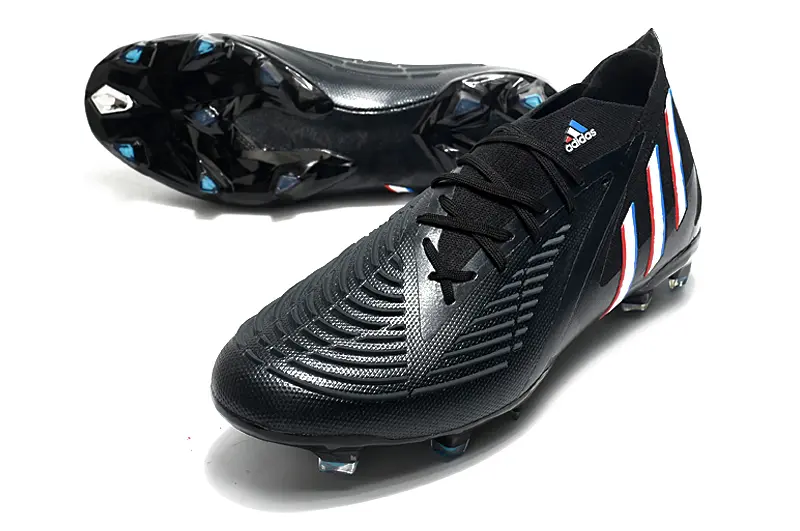 Adidas Predator Edge.1 FG - Black/Vibrant Red/Cool Blue