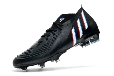 Adidas Predator Edge.1 FG - Black/Vibrant Red/Cool Blue
