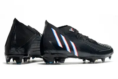 Adidas Predator Edge.1 FG - Black/Vibrant Red/Cool Blue