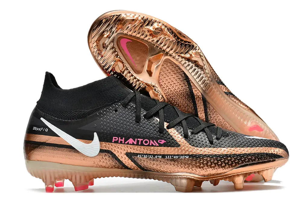 Nike Phantom GT 2 Elite DF FG - Black/Rose Gold/Pink