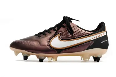 Nike Tiempo Legend 9 Elite SG - Brown/Deep Bronze/Neon Yellow