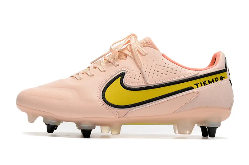 Nike Tiempo Legend 9 Elite SG - Pink/Cyber Yellow/Black