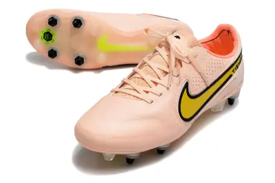 Nike Tiempo Legend 9 Elite SG - Pink/Cyber Yellow/Black