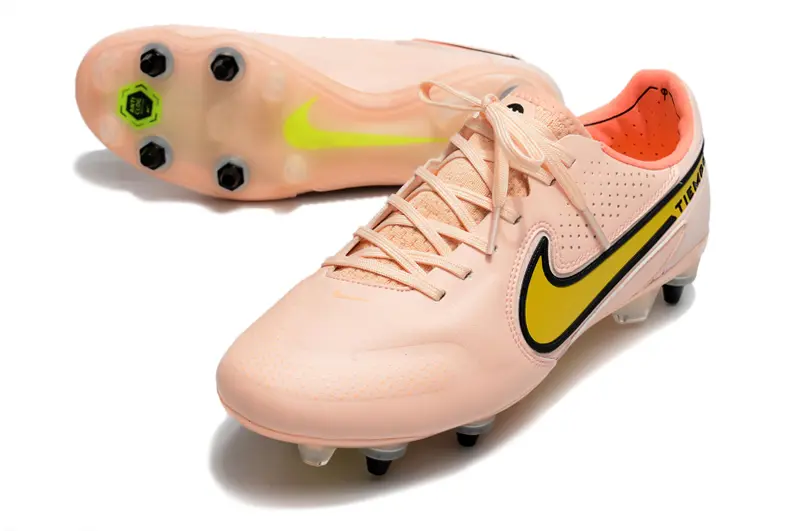 Nike Tiempo Legend 9 Elite SG - Pink/Cyber Yellow/Black