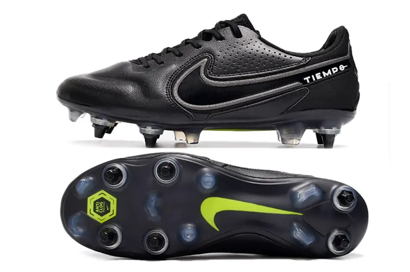 Nike Tiempo Legend 9 Elite SG - Black/Neon Green/Black