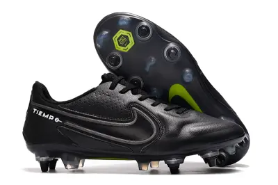 Nike Tiempo Legend 9 Elite SG - Black/Neon Green/Black