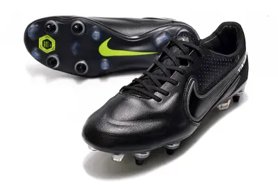 Nike Tiempo Legend 9 Elite SG - Black/Neon Green/Black