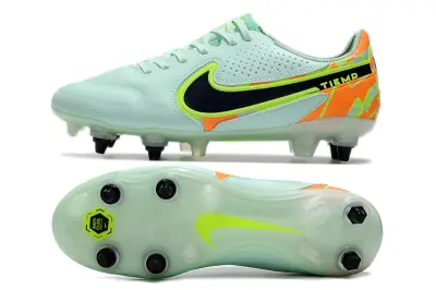 Nike Tiempo Legend 9 Elite SG - Mint/Electric Yellow/Deep Navy