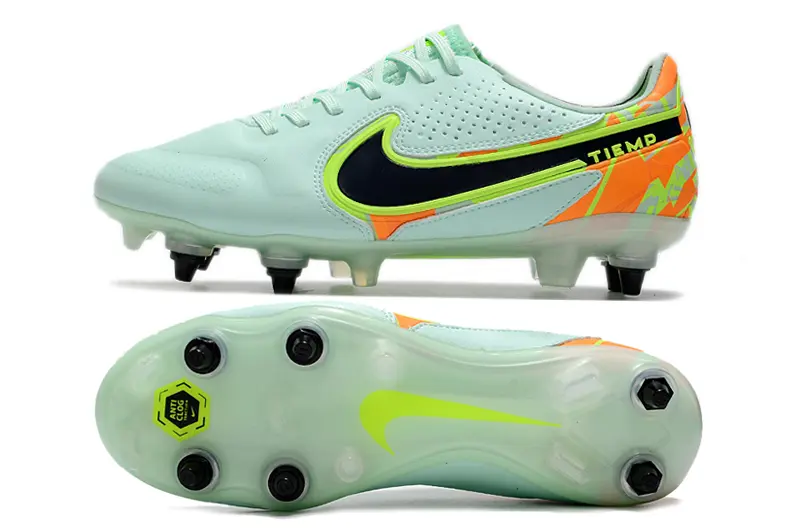 Nike Tiempo Legend 9 Elite SG - Mint/Electric Yellow/Deep Navy