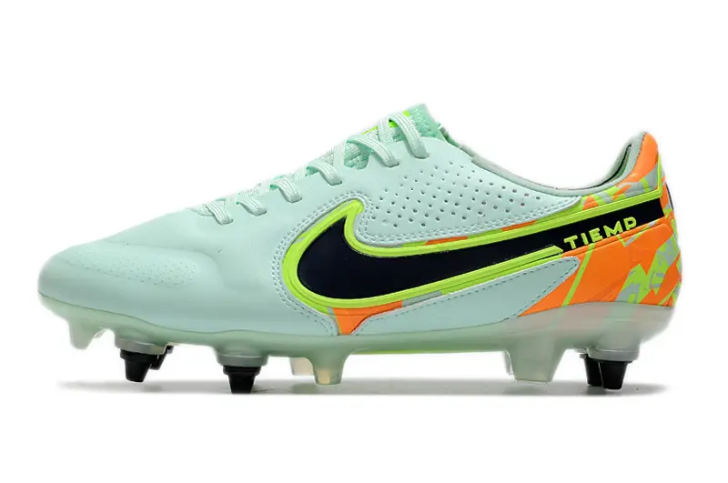 Nike Tiempo Legend 9 Elite SG - Mint/Electric Yellow/Deep Navy