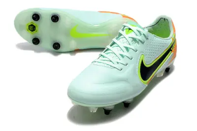 Nike Tiempo Legend 9 Elite SG - Mint/Electric Yellow/Deep Navy