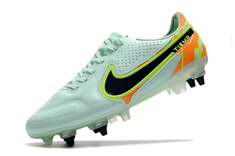 Nike Tiempo Legend 9 Elite SG - Mint/Electric Yellow/Deep Navy