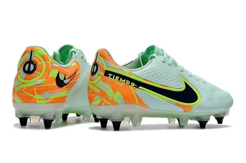 Nike Tiempo Legend 9 Elite SG - Mint/Electric Yellow/Deep Navy