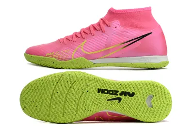 Nike Air Zoom Mercurial Superfly 9 Academy IC - Pink/Lime Green/Neon Pink