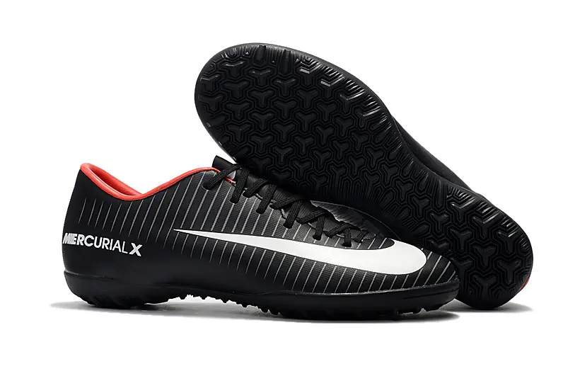 Nike Mercurial Victory 6 TF - Black/Electric Red/Sleek White