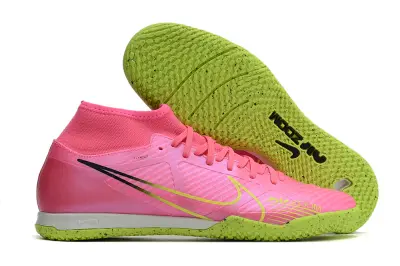 Nike Air Zoom Mercurial Superfly 9 Academy IC - Pink/Lime Green/Neon Pink