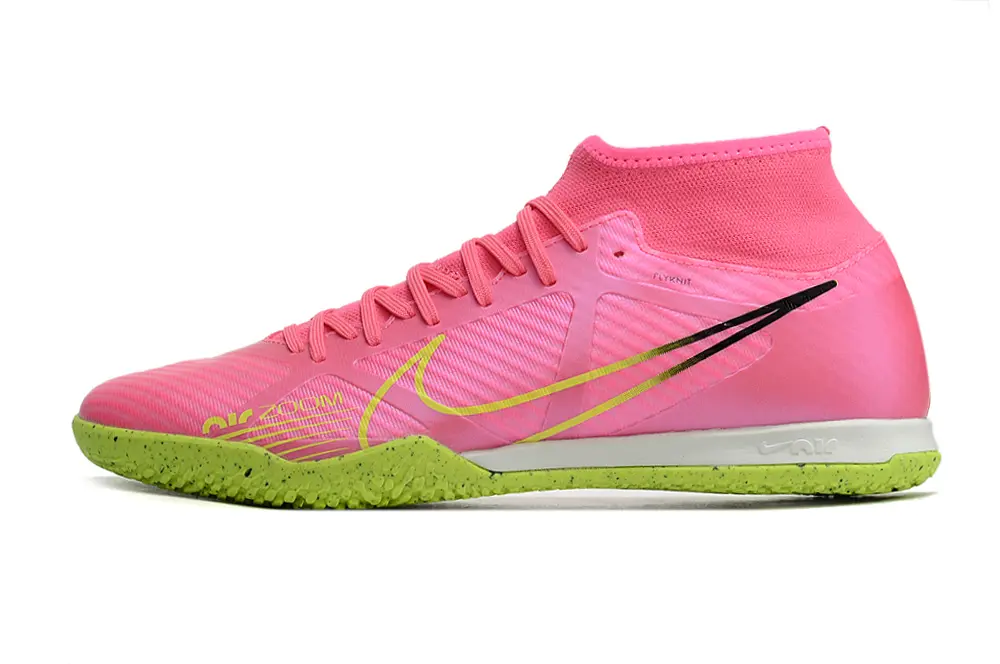 Nike Air Zoom Mercurial Superfly 9 Academy IC - Pink/Lime Green/Neon Pink
