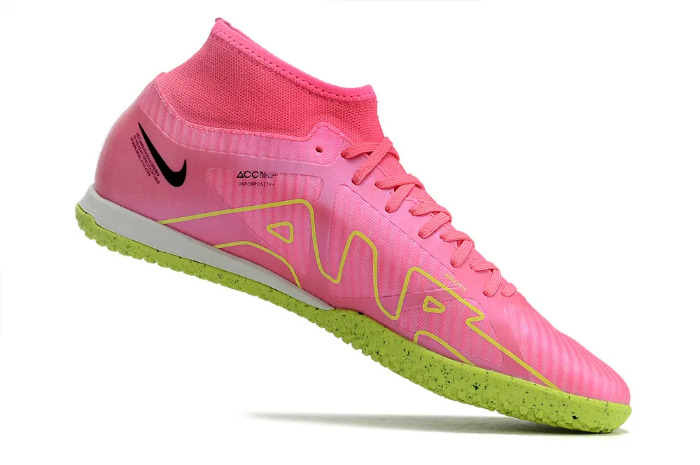 Nike Air Zoom Mercurial Superfly 9 Academy IC - Pink/Lime Green/Neon Pink