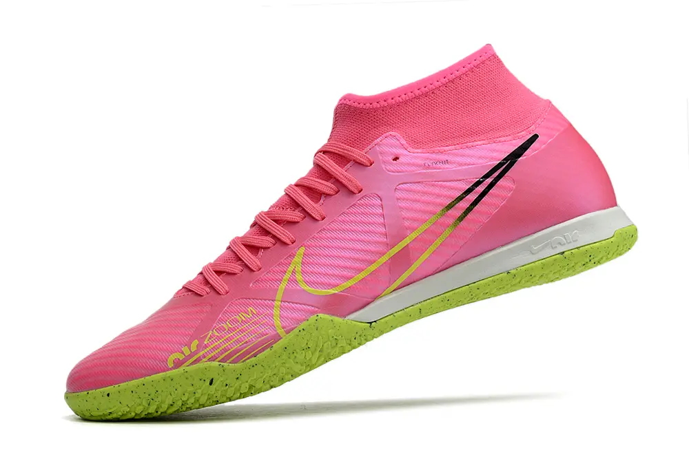 Nike Air Zoom Mercurial Superfly 9 Academy IC - Pink/Lime Green/Neon Pink