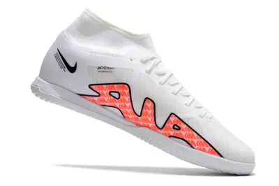 Nike Air Zoom Mercurial Superfly 9 Academy IC - White/Flame Red/Black