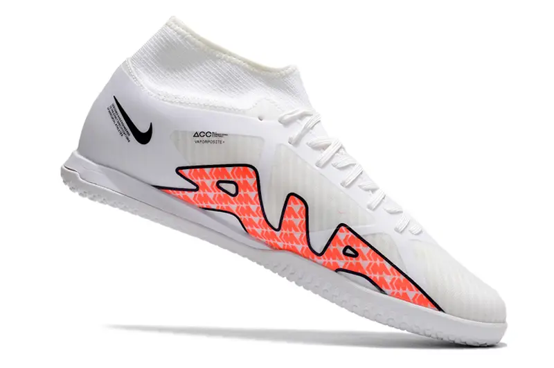 Nike Air Zoom Mercurial Superfly 9 Academy IC - White/Flame Red/Black