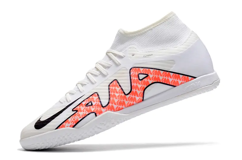 Nike Air Zoom Mercurial Superfly 9 Academy IC - White/Flame Red/Black